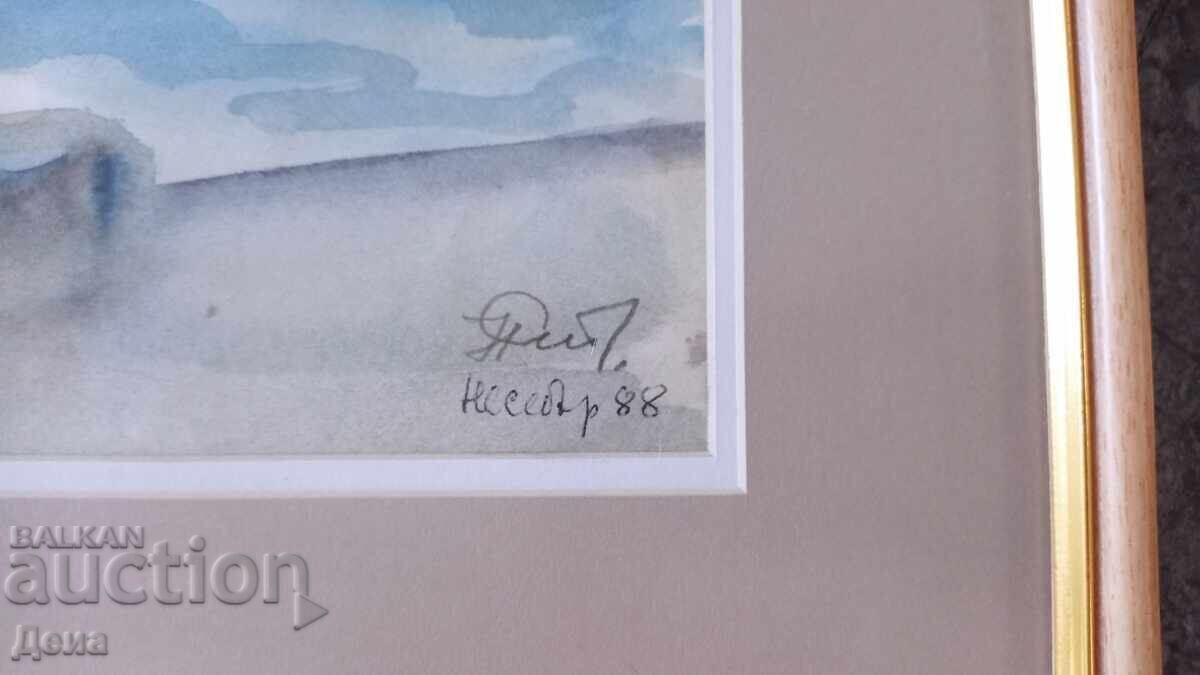 Auction  Master Watercolor 1988