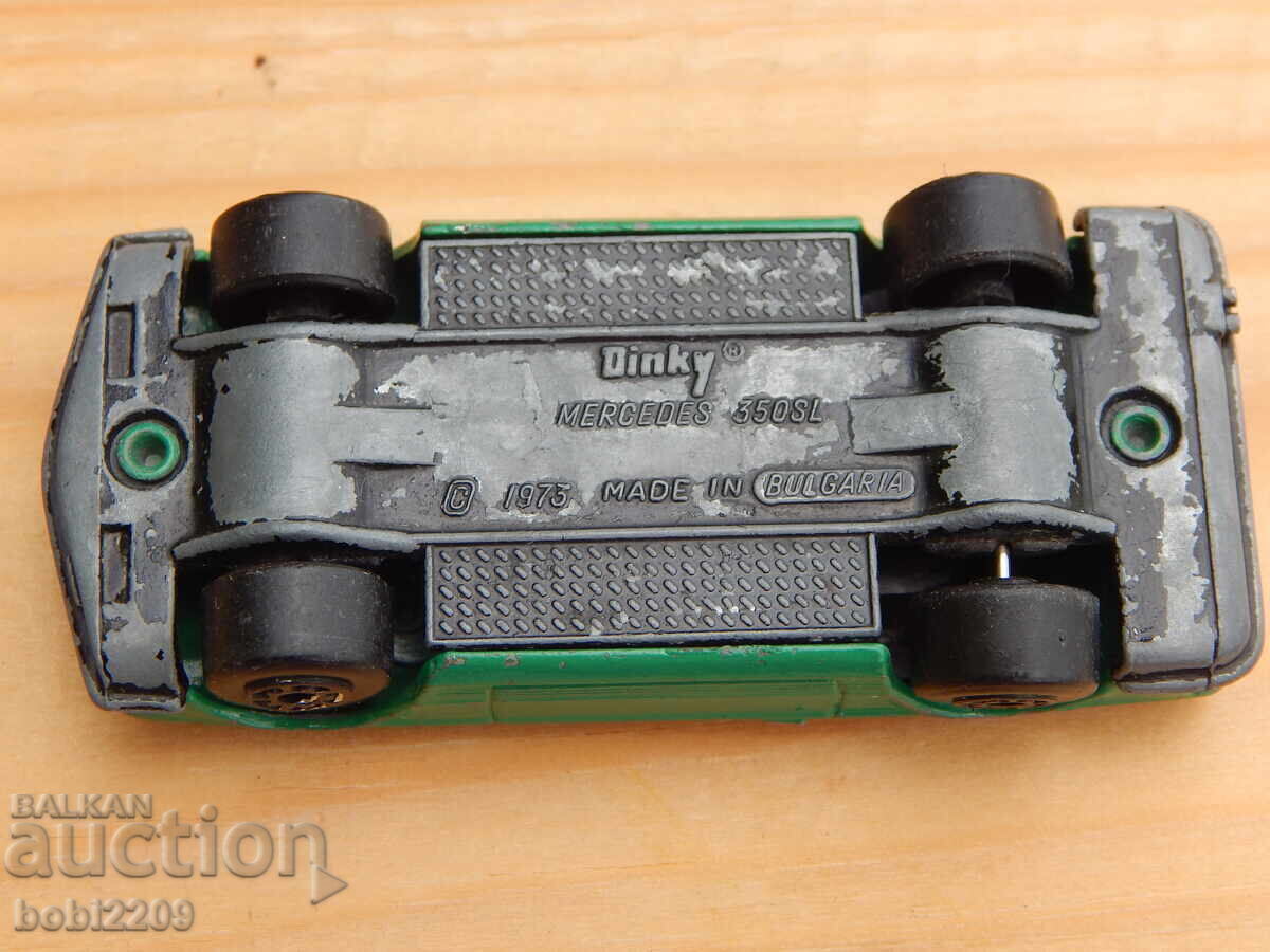 MERCEDES 350SL 1973 Verde MACHBOKS Dinky Matchbox Bulgaria - 6
