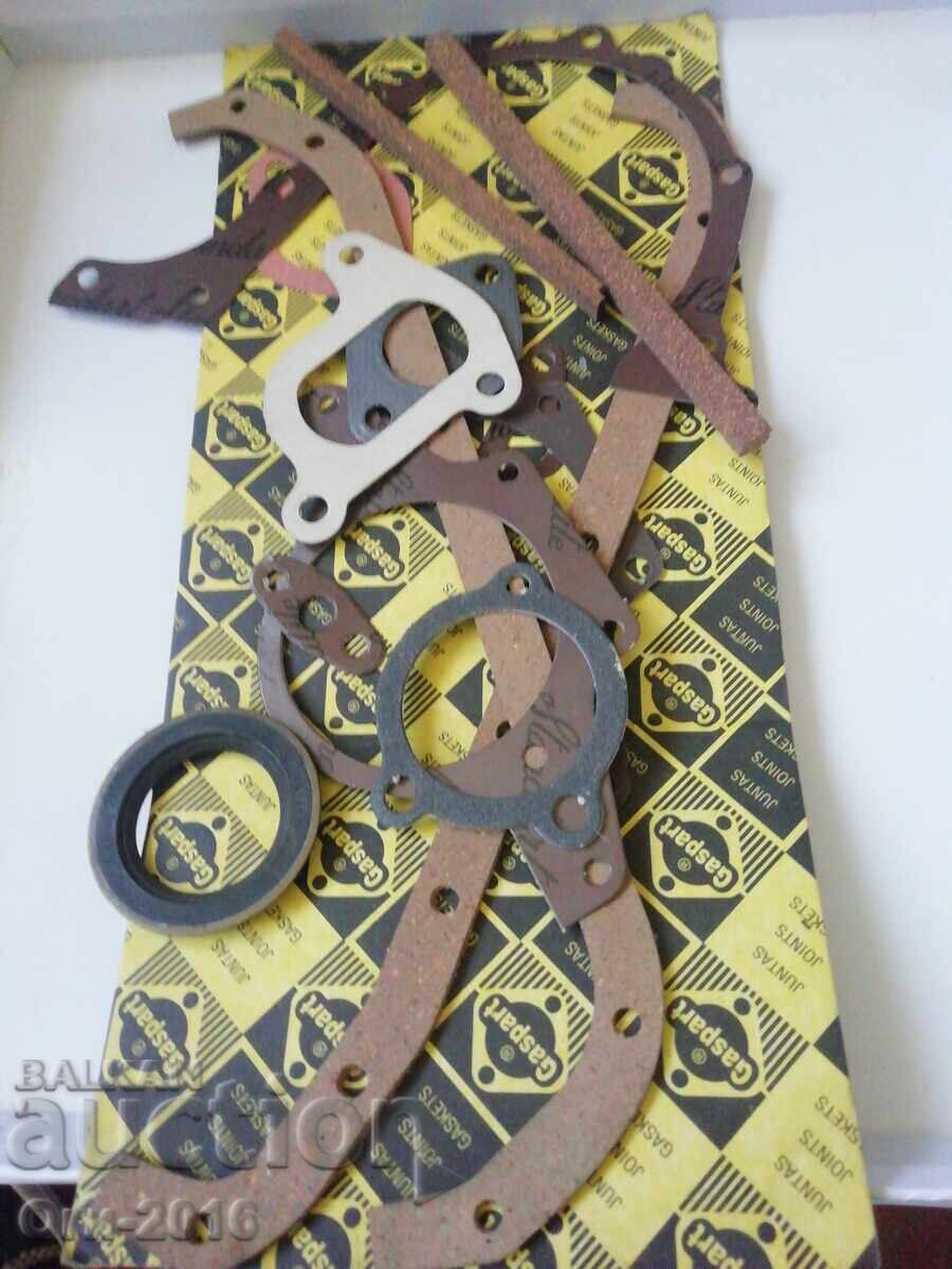 Lot of gaskets for FIAT, Zastava car repair with price 10.00 BGN | € 5.11