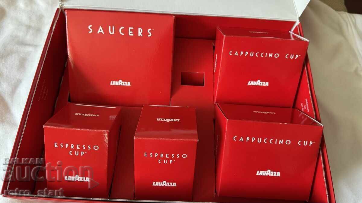 Lavazza Σερβίτσιο για δύο για καφέ και καπουτσίνο με τιμή € 40.56 | 79.33 BGN Lavazza Σερβίτσιο για δύο για καφέ και καπουτσίνο με τιμή € 40.56 | 79.33 BGN