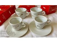 Lavazza Сервиз за двама за кафе и капучино