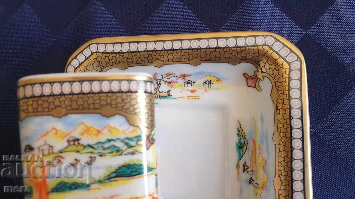 Μικρό πορσελάνινο ιαπωνικό συλλεκτικό σετ - 5