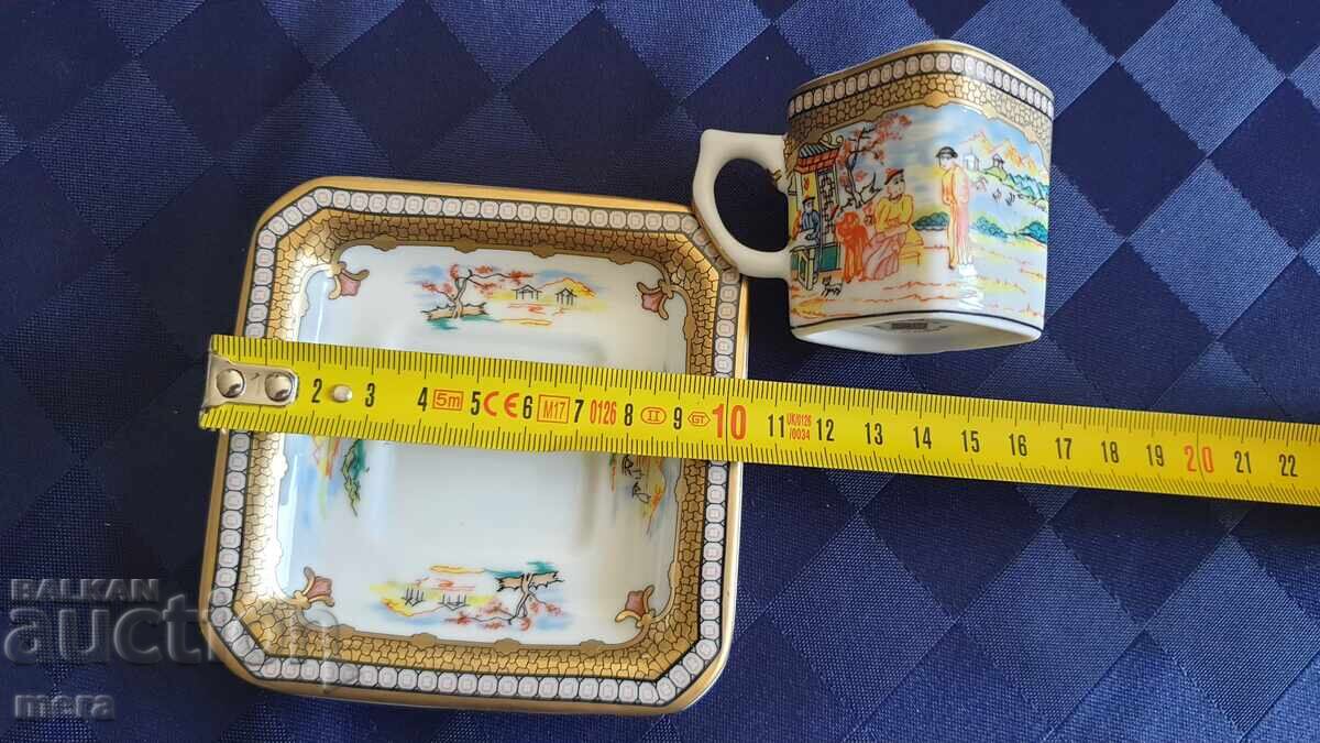 Μικρό πορσελάνινο ιαπωνικό συλλεκτικό σετ - 6