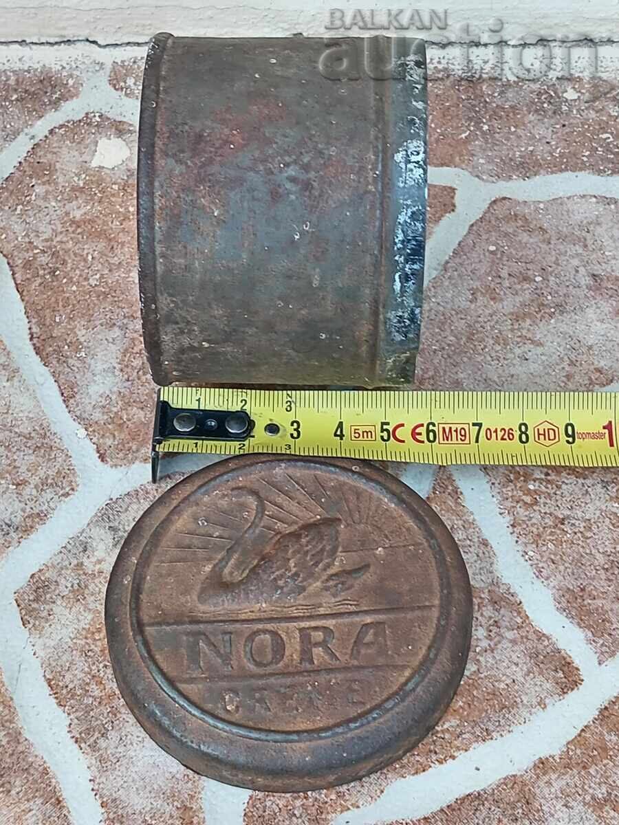 NORA κρέμα krem noρα μεταλλικό κουτί can box - 7