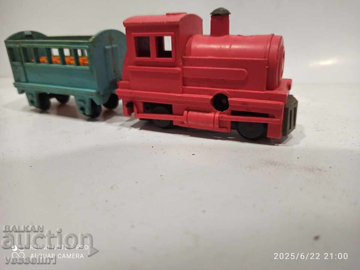 Δημοπρασία Παλιό ρωσικό τρενάκι κουρδιστό, λείπει σοσιαλισμός