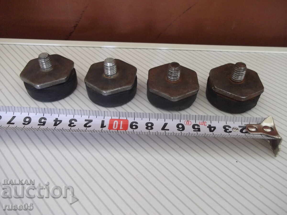 4τμχ. ρυθμιζόμενα αποστάτες για ανύψωση πλυντηρίων κτλ. -1