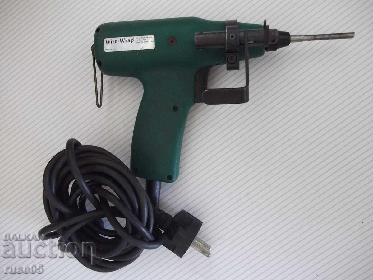 Ηλεκτρικό πιστόλι "Wire-Wrap" για περιέλιξη σύρματος σε λειτουργία με τιμή 50.00 BGN | € 25.56