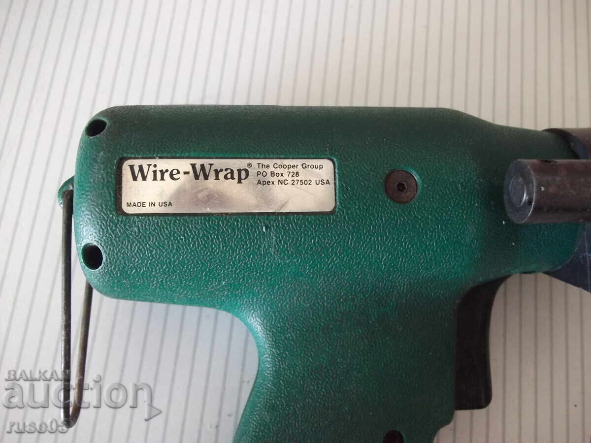 Δημοπρασία Ηλεκτρικό πιστόλι "Wire-Wrap" για περιέλιξη σύρματος σε λειτουργία