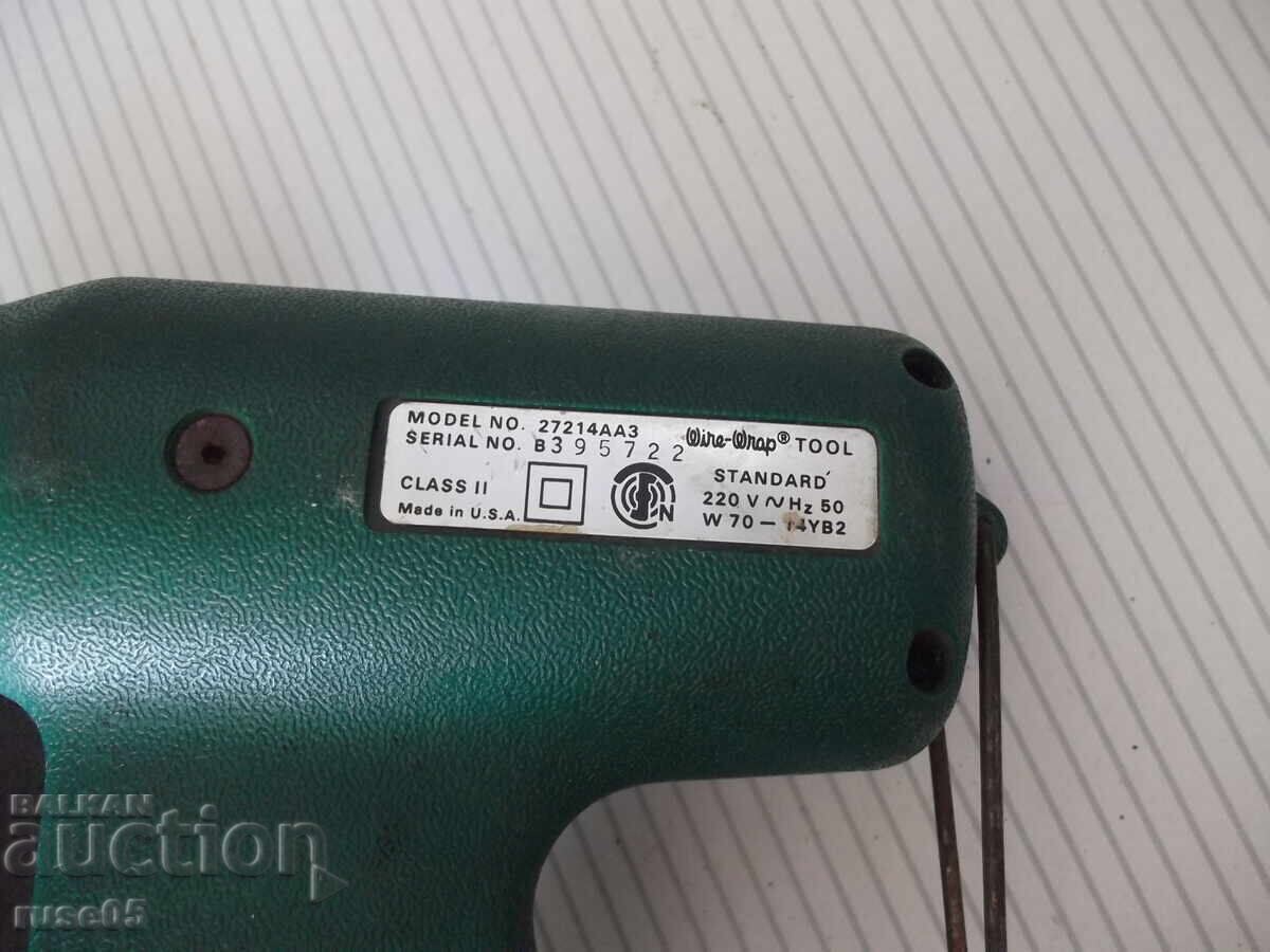 Παράδοση Ηλεκτρικό πιστόλι "Wire-Wrap" για περιέλιξη σύρματος σε λειτουργία