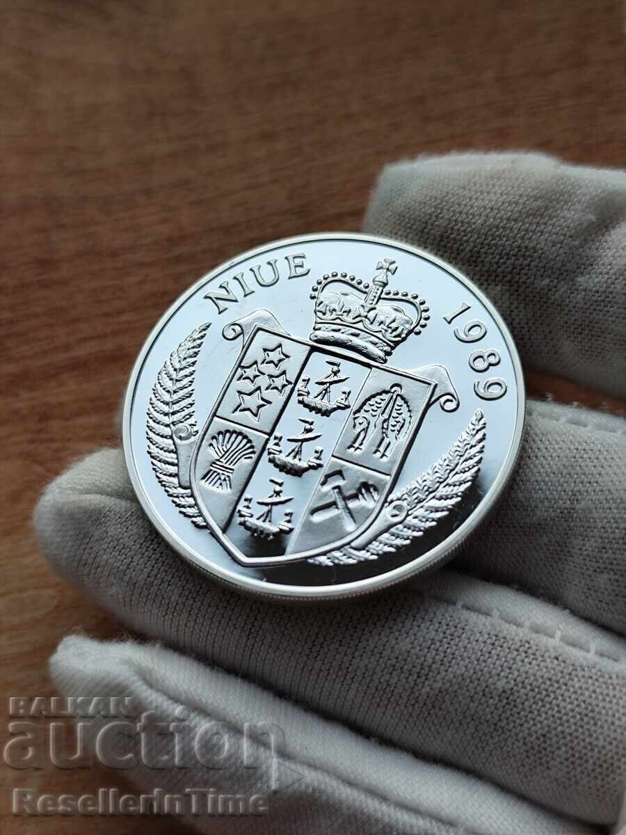 Ασημένιο νόμισμα 50 Δολαρίων - Elizabeth II Rowing με τιμή 95.00 BGN | € 48.57