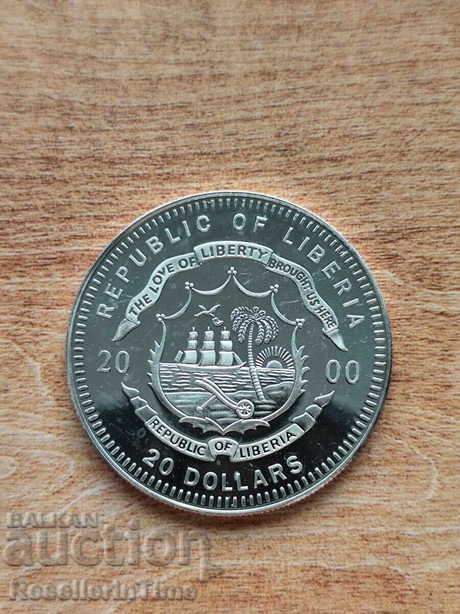 Silver Coin 20 Dollars Thomas Jefferson with price 75.00 BGN | € 38.35