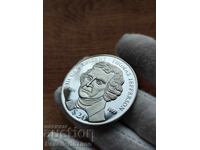 Silver Coin 20 Dollars Thomas Jefferson