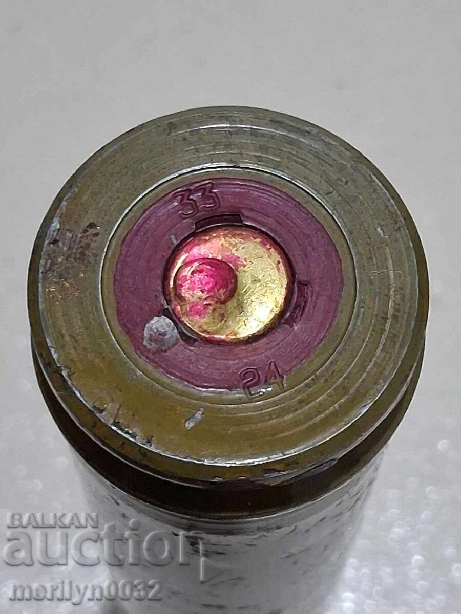 Auction  Steel sleeve large-caliber machine gun ammunition cartridge