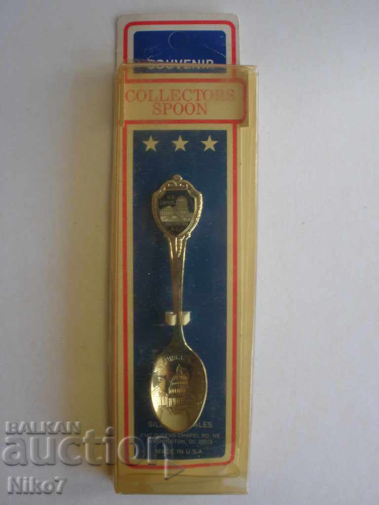 Souvenir spoon from Washington D.C., USA - 6 Souvenir spoon from Washington D.C., USA - 6