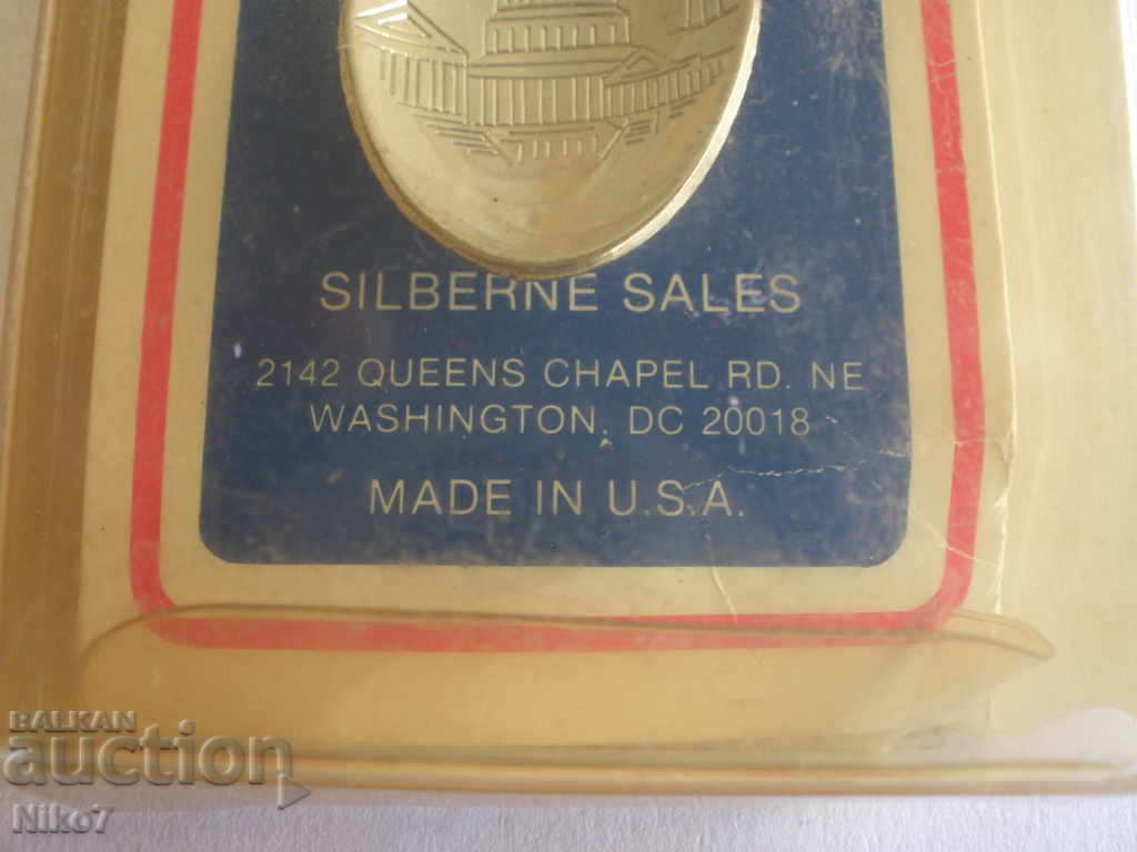 Souvenir spoon from Washington D.C., USA - 7 Souvenir spoon from Washington D.C., USA - 7