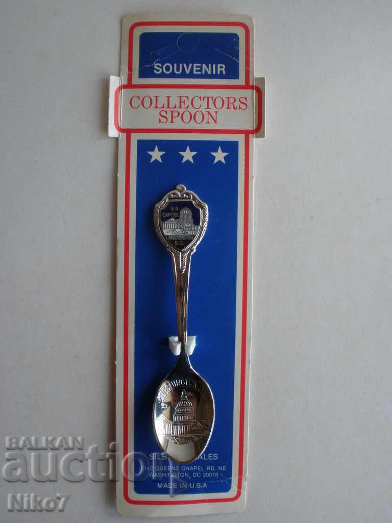Souvenir spoon from Washington D.C., USA Souvenir spoon from Washington D.C., USA
