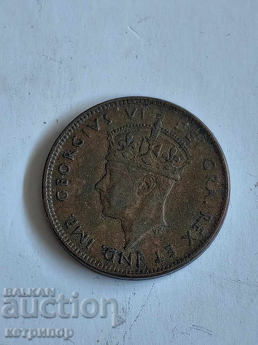 1 σεντ Νιουφάουντλαντ 1941 μτχ με τιμή 16.00 BGN | € 8.18