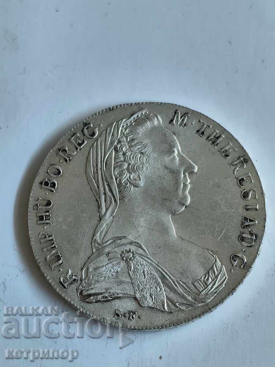 1 taler 1780 g. Austria restrike argint cu preț € 64.50 | 126.15 BGN