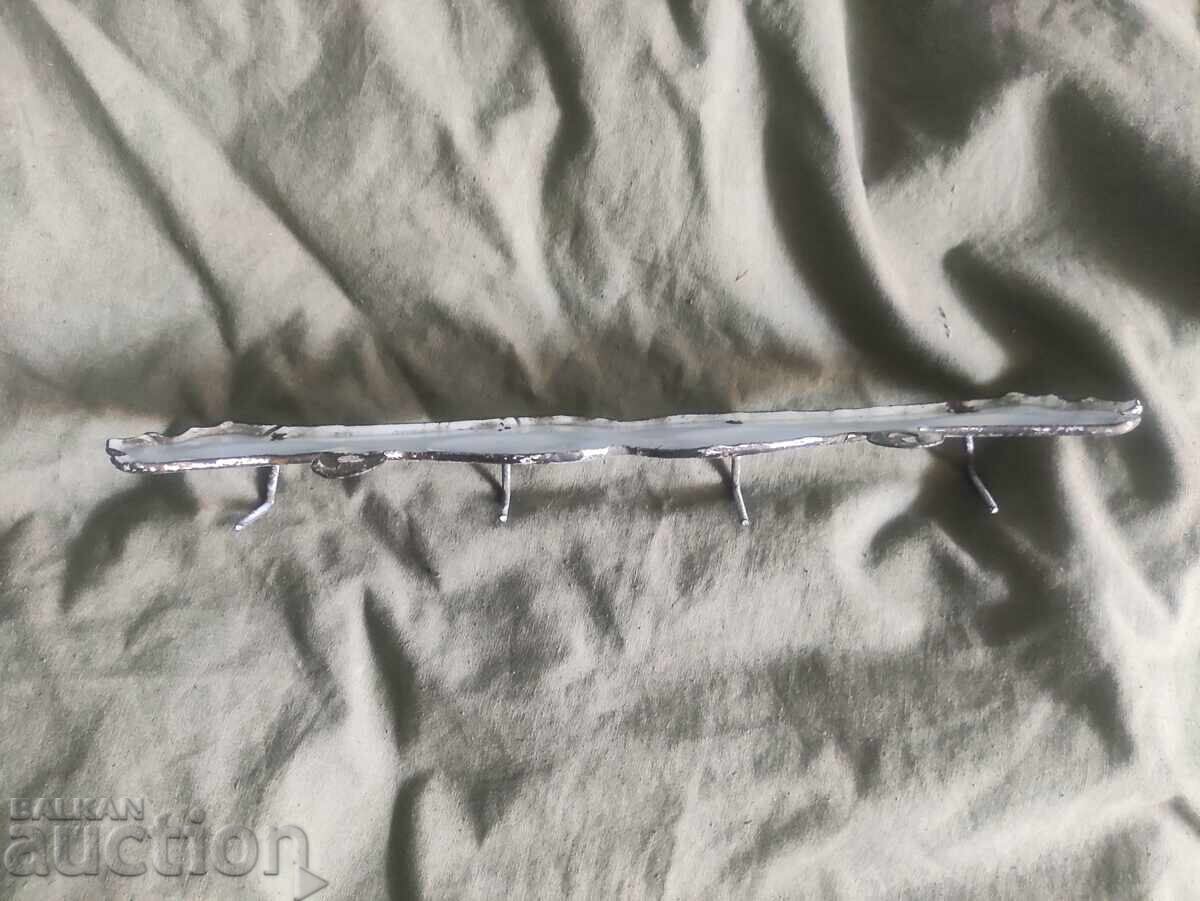 Емайлиран , царска закачалка за кърпи - 5