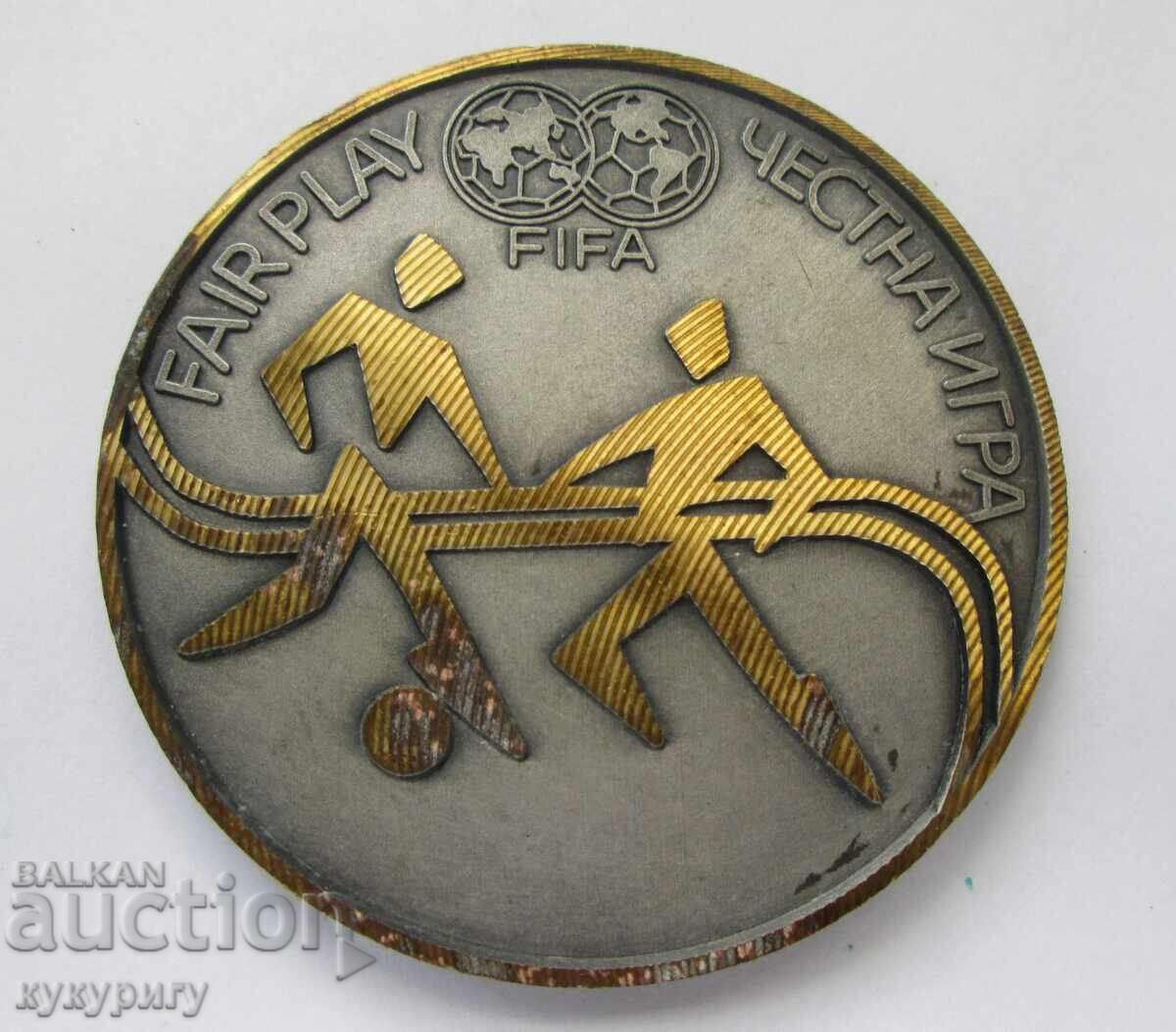 FIFA FAIRPLAY Table Medal Plaque BFS Fair Play Football FIFA FAIRPLAY Table Medal Plaque BFS Fair Play Football