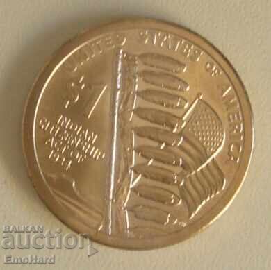 USA Native American 1 dollar 2024 Indian Citizenship Act 1924 P