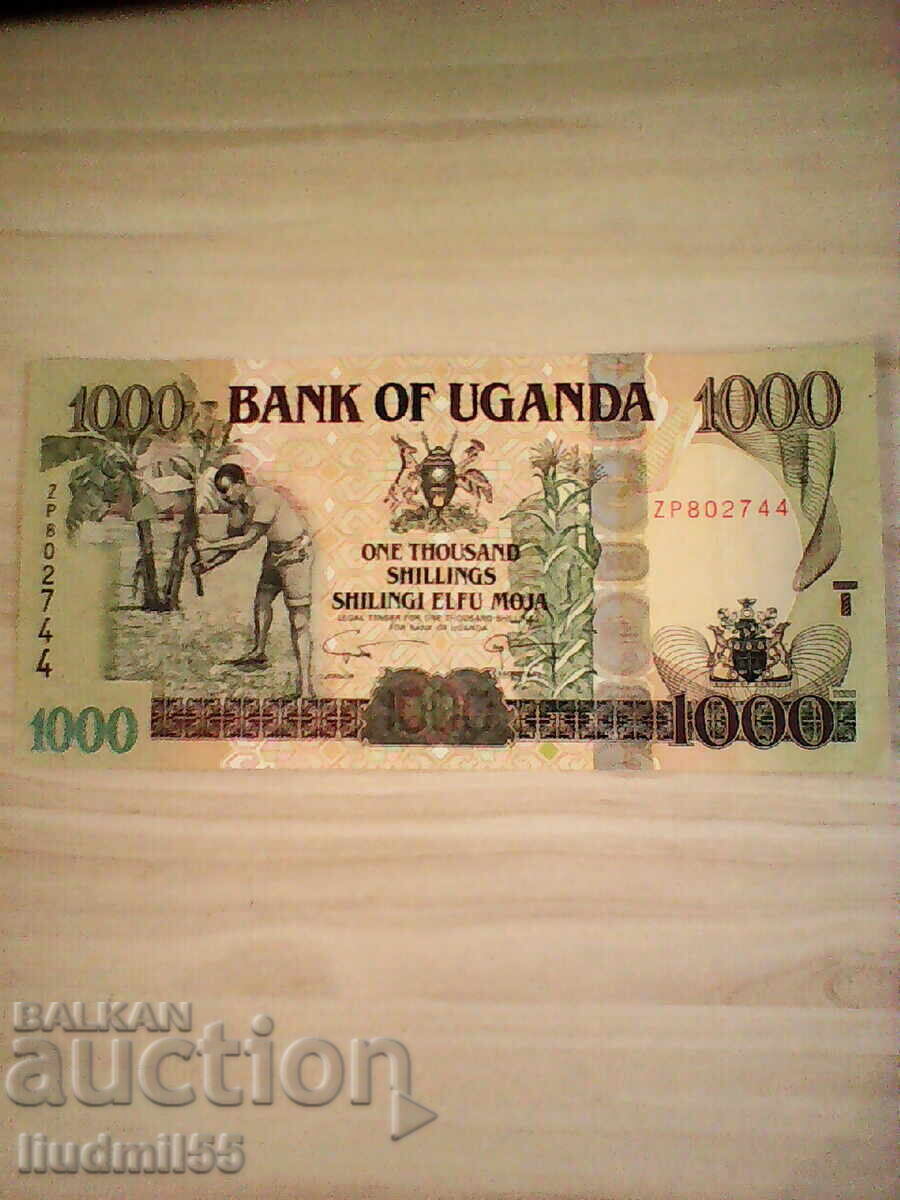 УГАНДА 1000 ШИЛИНГА 2008