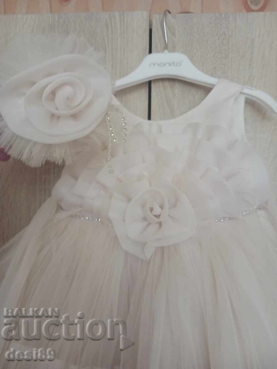 Christening dress up to 2 years old with price 50.00 BGN | € 25.56