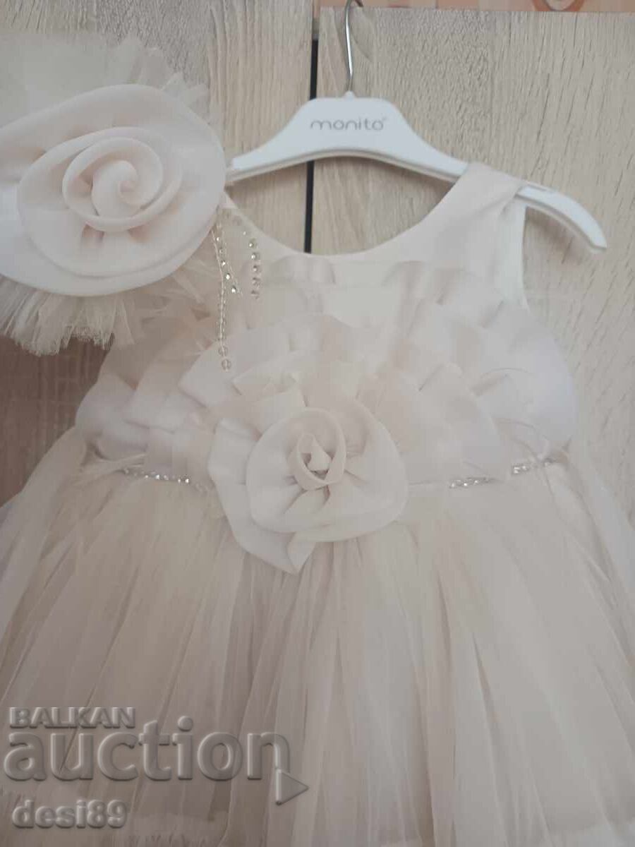 Licitație Rochie pentru botez până la 2 ani