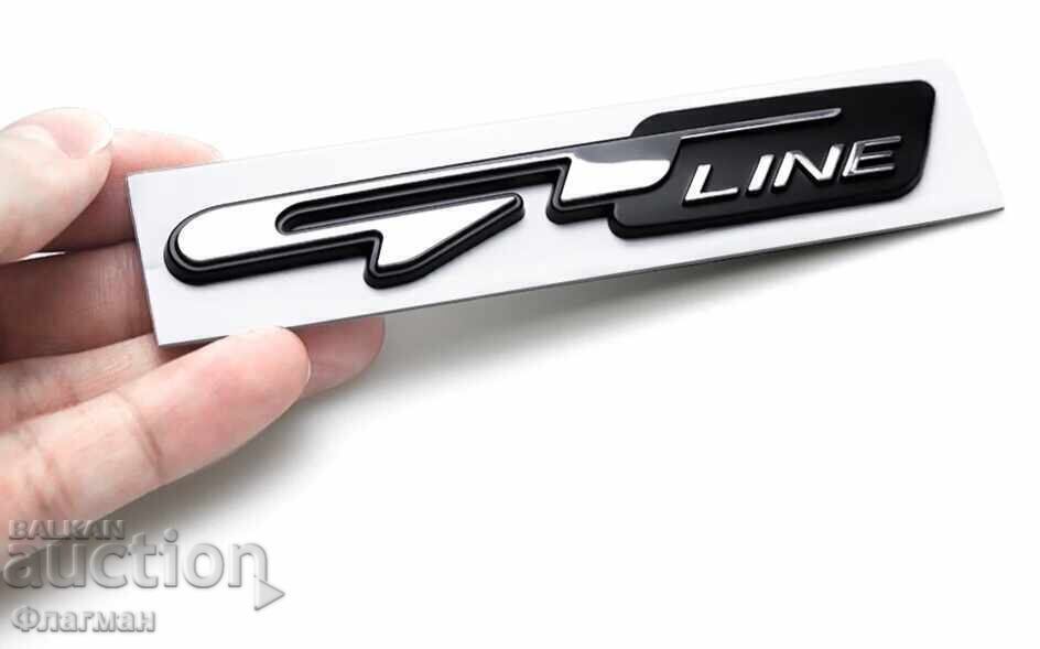 Аукцион Нови емблеми ”GT line” - 11.2 см./2.0 см.