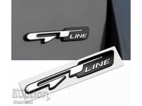 Noi embleme "GT line" - 11.2 cm./2.0 cm