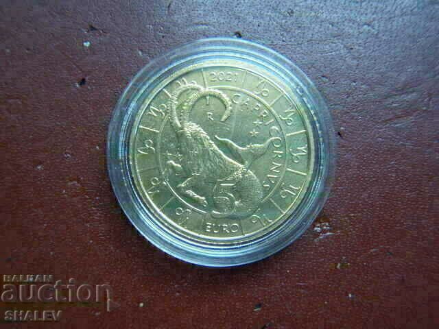 5 Euro 2021 San Marino "Capricornus"- Unc (zodiac - capricorn) cu preț 24.89 BGN | € 12.73 5 Euro 2021 San Marino "Capricornus"- Unc (zodiac - capricorn) cu preț 24.89 BGN | € 12.73