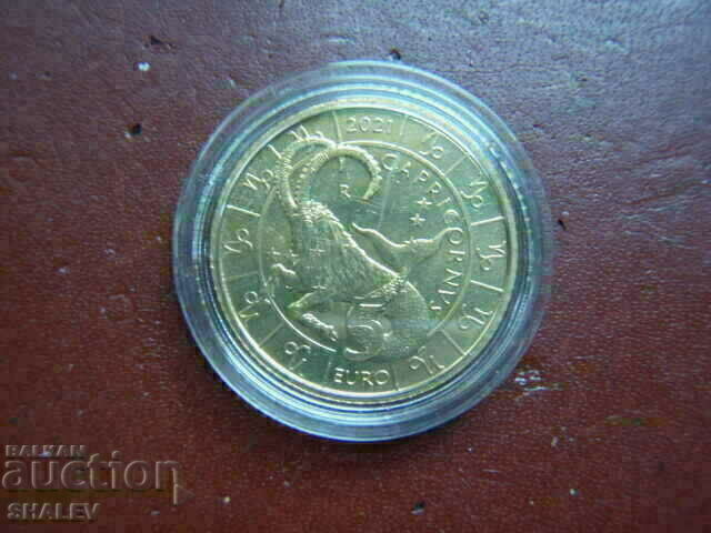 Licitație 5 Euro 2021 San Marino "Capricornus"- Unc (zodiac - capricorn) Licitație 5 Euro 2021 San Marino "Capricornus"- Unc (zodiac - capricorn)