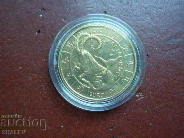 5 Euro 2021 San Marino "Capricornus"- Unc (zodiac - capricorn) 5 Euro 2021 San Marino "Capricornus"- Unc (zodiac - capricorn)