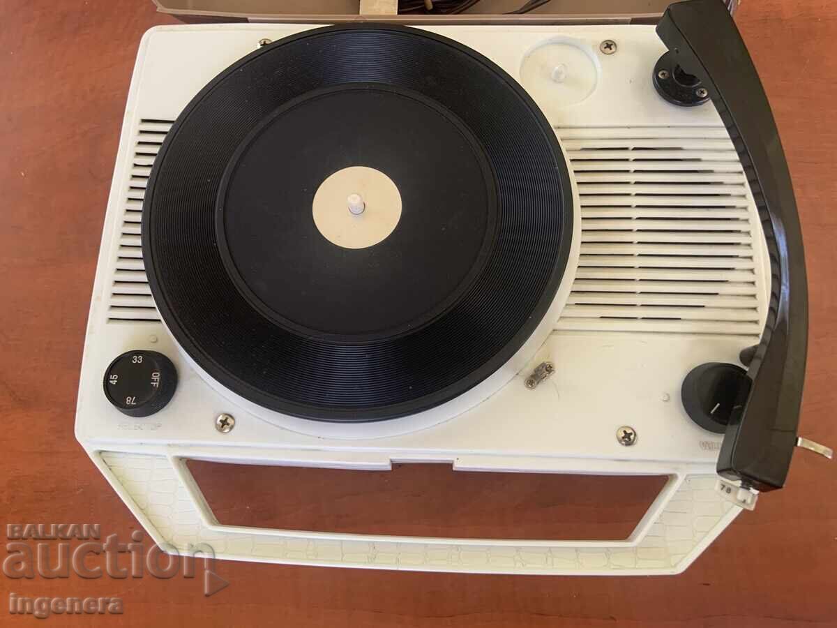 ΓΡΑΜΜΟΦΩΝΟ ΦΟΡΗΤΟ Diodus ΛΕΙΤΟΥΡΓΕΙ με τιμή 65.00 BGN | € 33.23