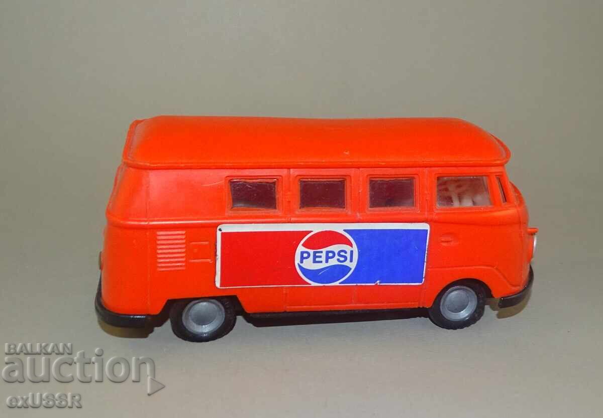 Licitație Mașinuță de jucărie veche VW VOLKSWAGEN Bus Ungaria PEPSI