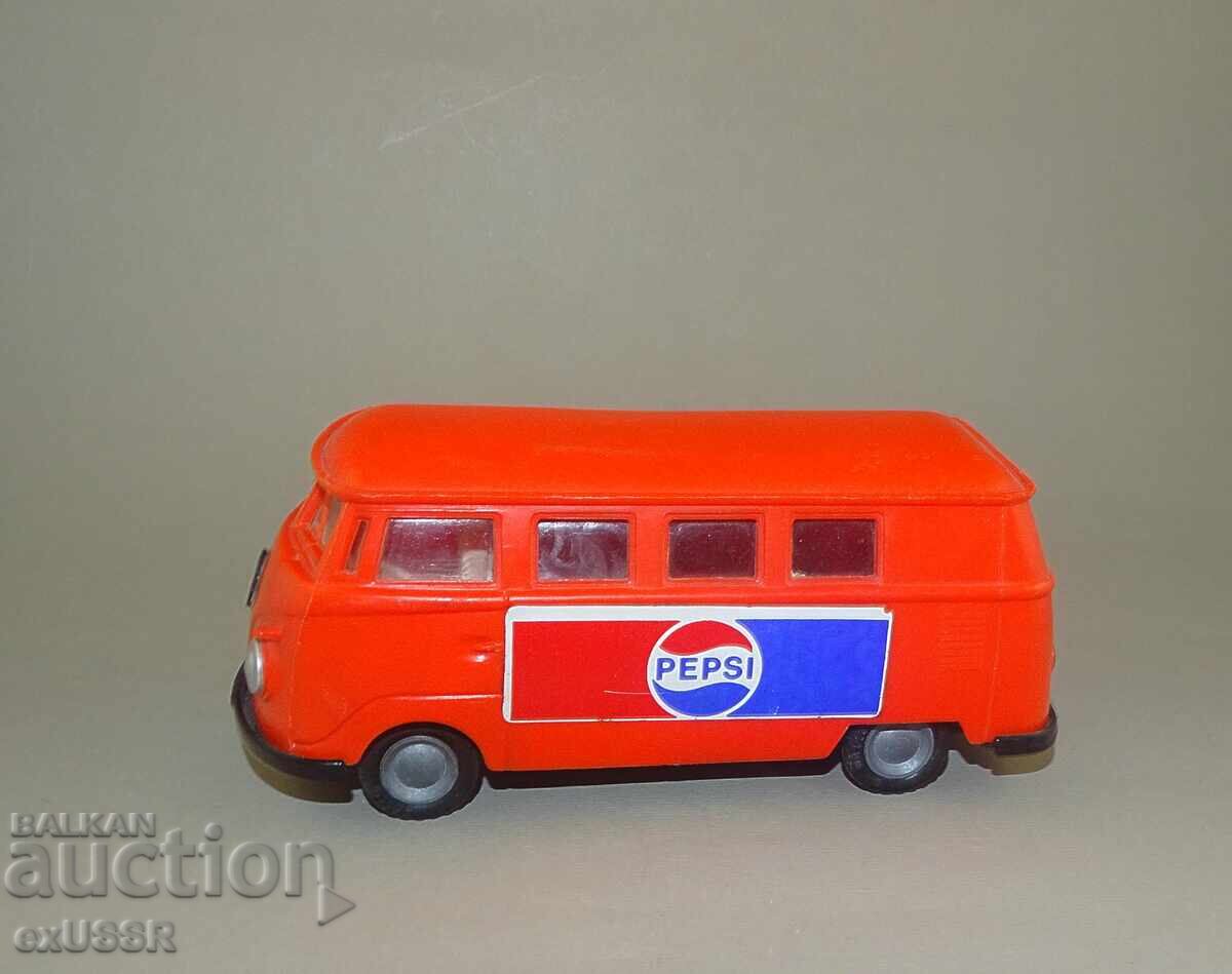 Livrarea Mașinuță de jucărie veche VW VOLKSWAGEN Bus Ungaria PEPSI
