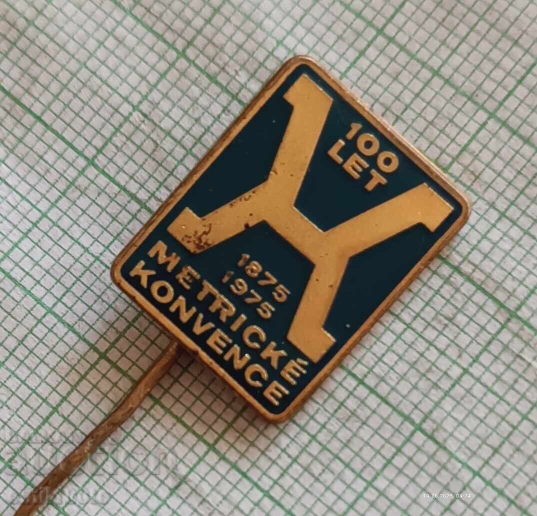 Σήμα - 100 χρόνια Μετρική Σύμβαση 1875 1975 με τιμή 3.00 BGN | € 1.53 Σήμα - 100 χρόνια Μετρική Σύμβαση 1875 1975 με τιμή 3.00 BGN | € 1.53