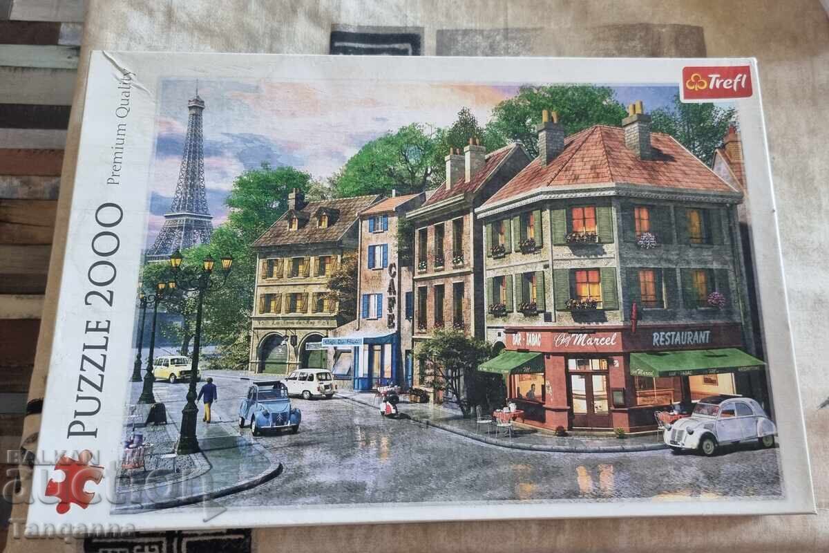 New 2000-piece puzzle New 2000-piece puzzle