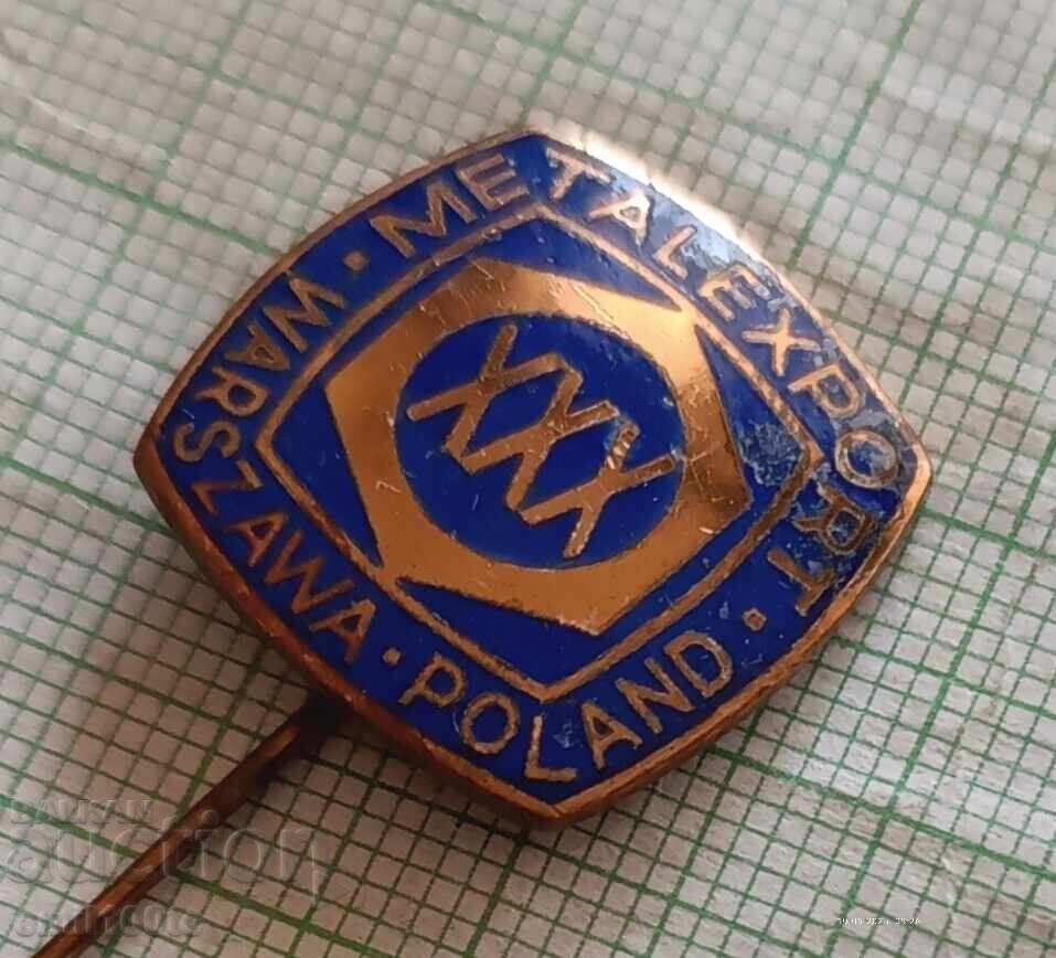 Badge - Metalexport Warsaw Poland - 5