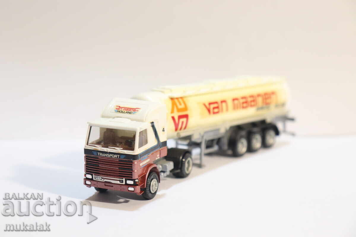 HERPA 1:87 H0 SCANIA TIR TRUCK TANKER TRAILER MODEL with price 25.00 BGN | € 12.78