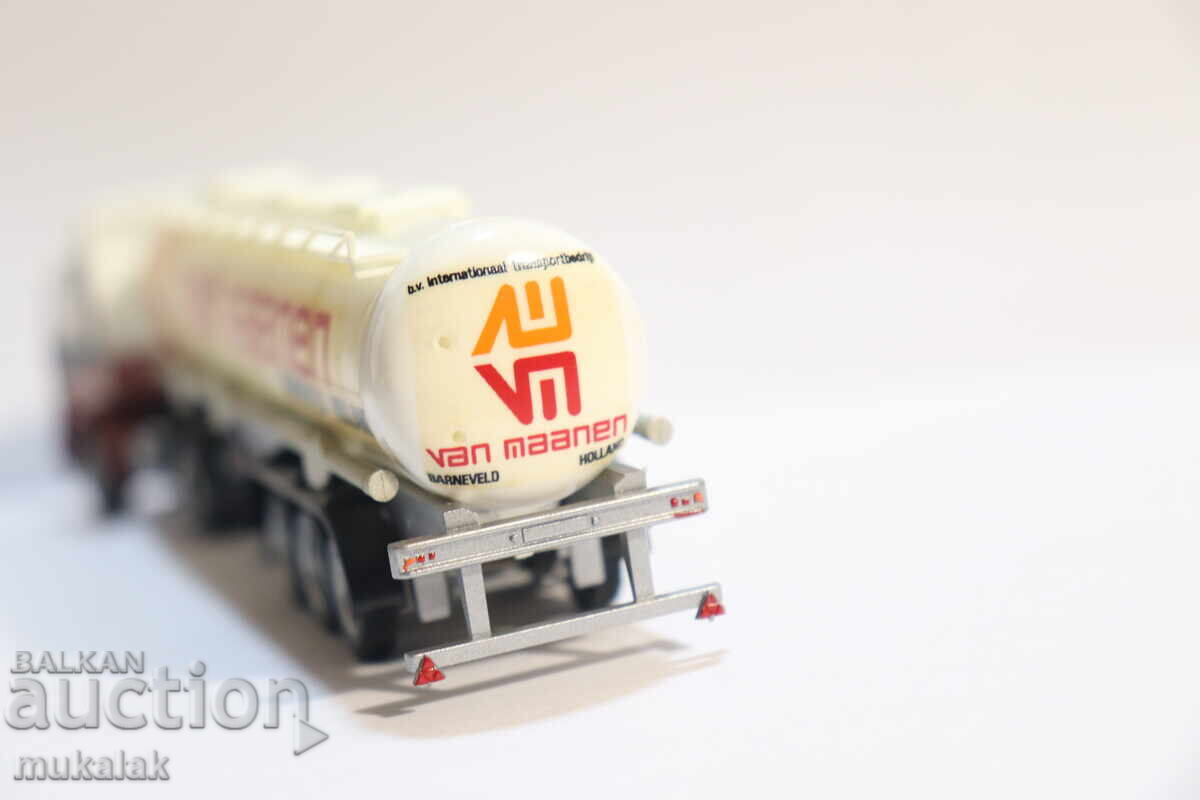 HERPA 1:87 H0 SCANIA TIR TRUCK TANKER TRAILER MODEL - 7