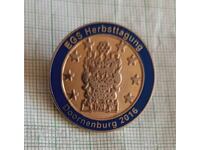 Значка- Конференция на стрелковите клубове в Европа 2016