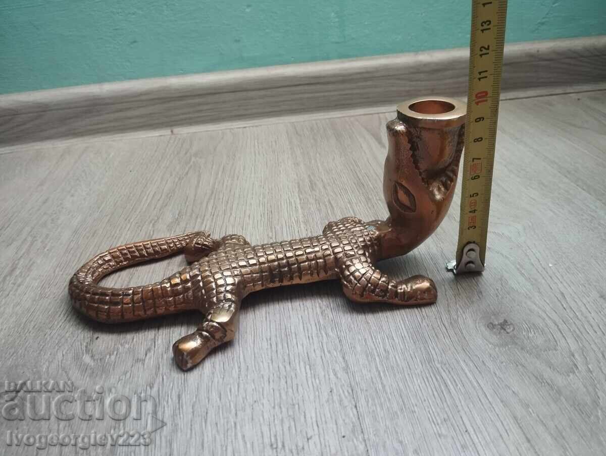 Δημοπρασία Κηροπήγιο κροκόδειλος Δημοπρασία Κηροπήγιο κροκόδειλος