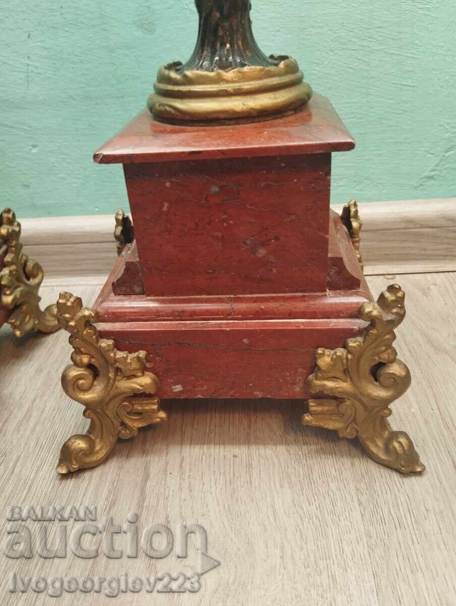 Baroque candlestick set with price 320.00 BGN | € 163.61