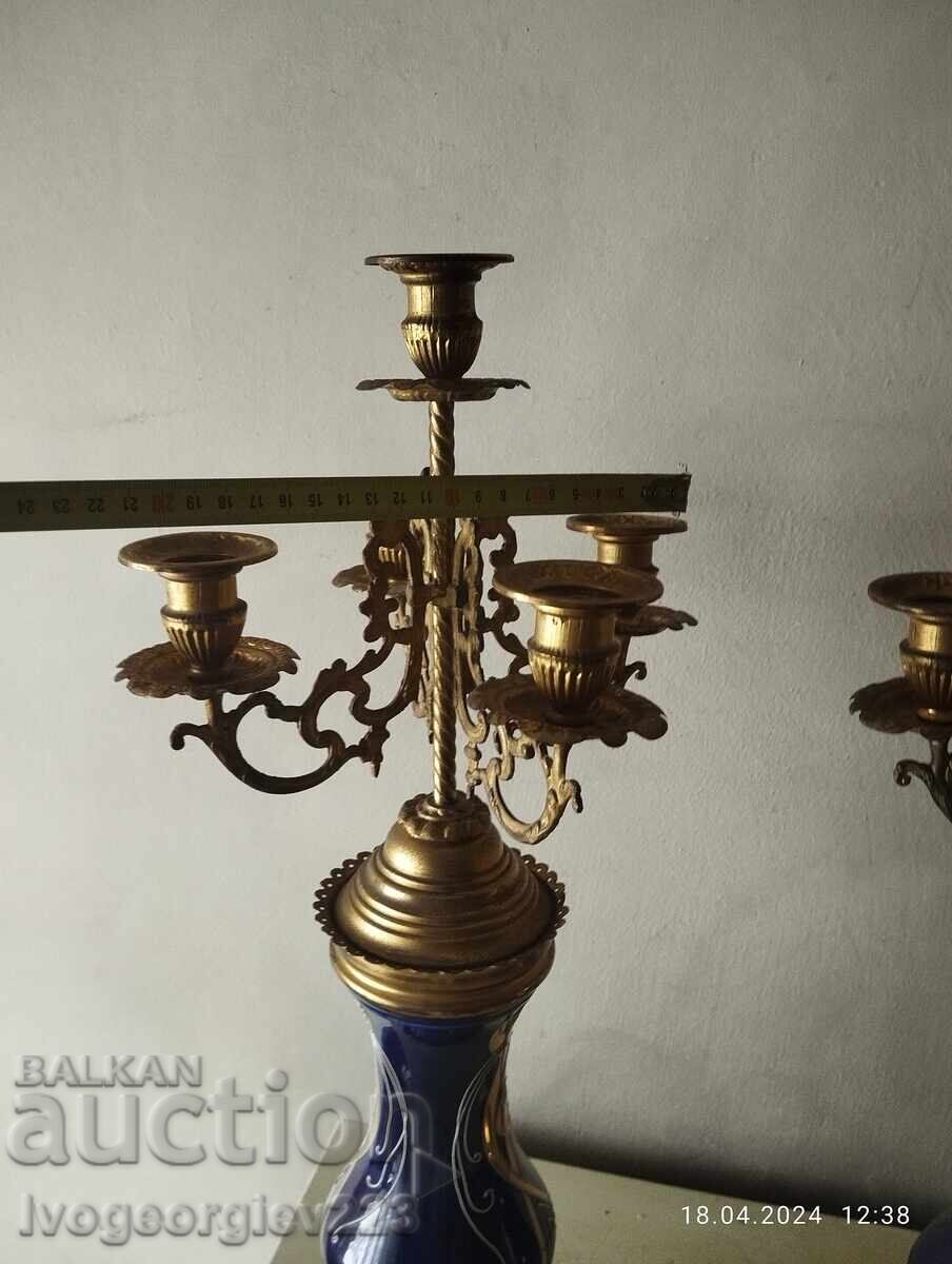 Доставка на комплект барокови свещници Доставка на комплект барокови свещници