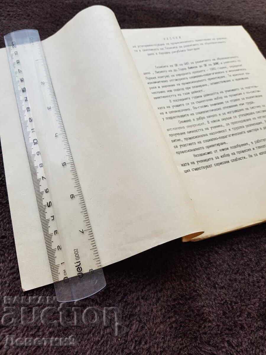 Licitație Ghiduri - MNP 1980