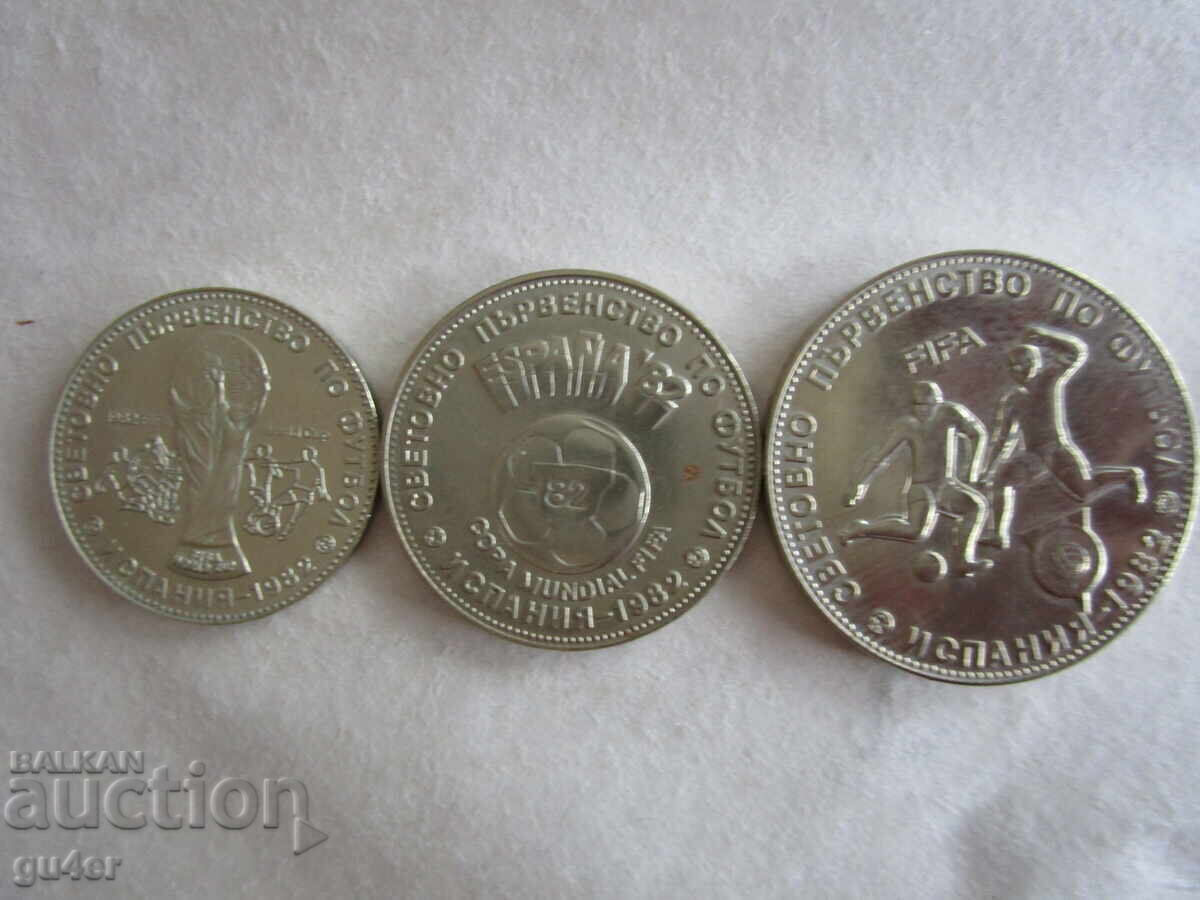 ❌❌Bulgaria/jubileu/serie completă/1+2+5/leva 1980/PERFECTE❌❌ ❌❌Bulgaria/jubileu/serie completă/1+2+5/leva 1980/PERFECTE❌❌