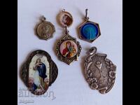 Χρυσός, ασήμι με σμάλτο. Παρτίδα