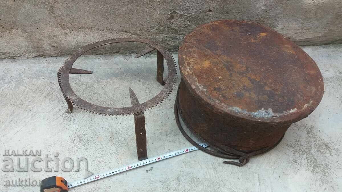 МАСИВЕН КАЗАН, БАКЪР, ХАРАНИЯ С ПИРОСТИЯ КОМПЛЕКТ - 7 МАСИВЕН КАЗАН, БАКЪР, ХАРАНИЯ С ПИРОСТИЯ КОМПЛЕКТ - 7