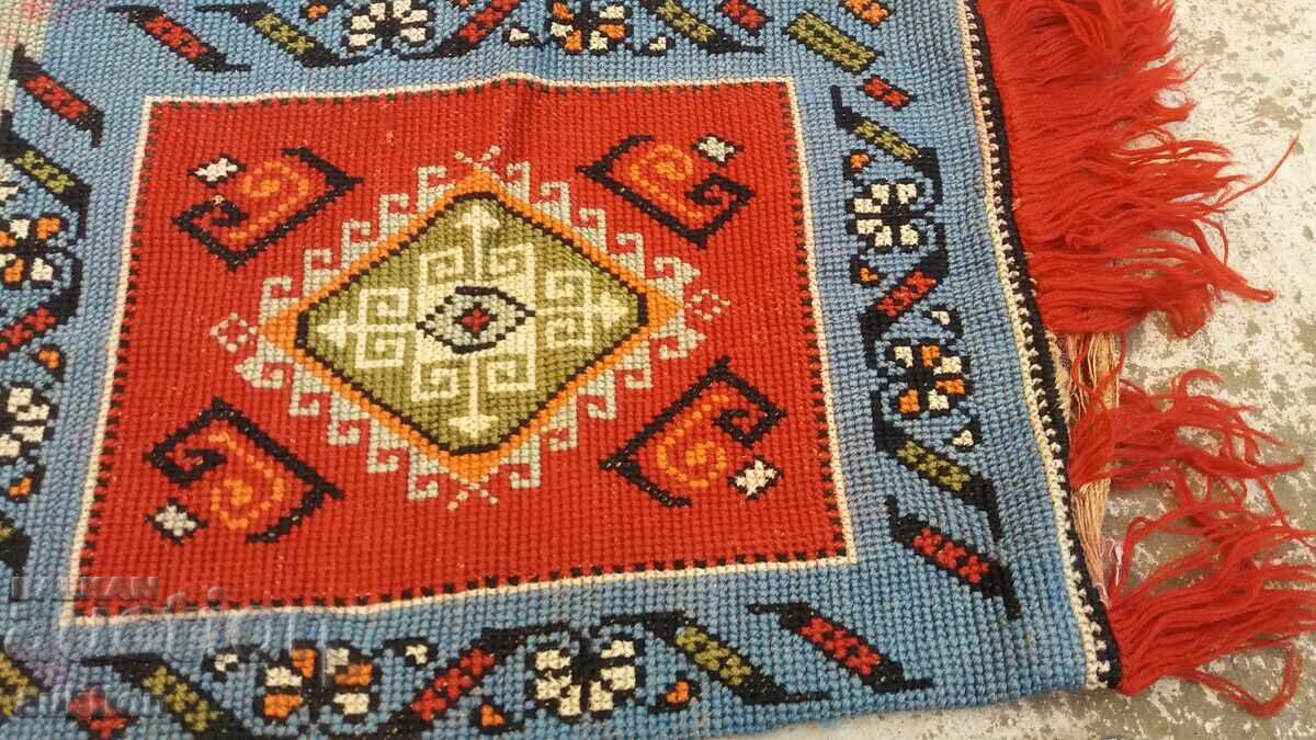 HUSA DE PERNĂ DIN LÂNĂ CUSUTĂ MANUAL - RODOPICĂ - 5